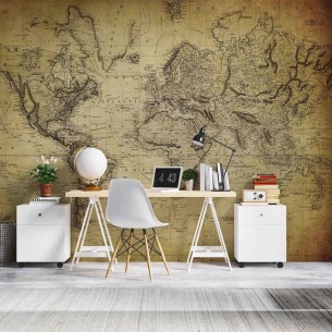 Painel Fotográfico Mapa...