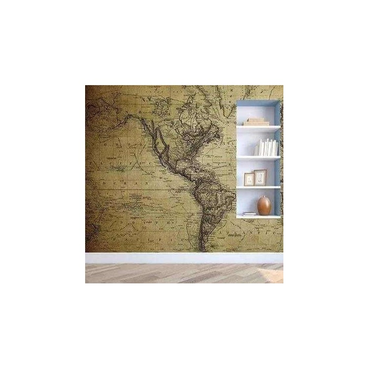 Painel Fotográfico Mapa Mundi 3