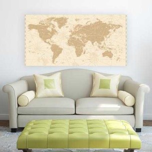 Painel Fotográfico Mapa...
