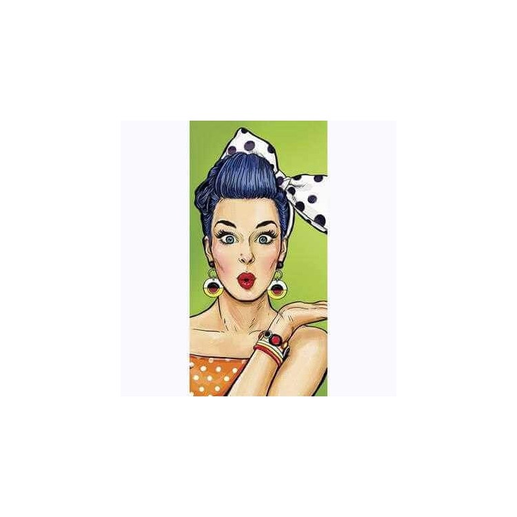 Painel Fotográfico Menina pop Art