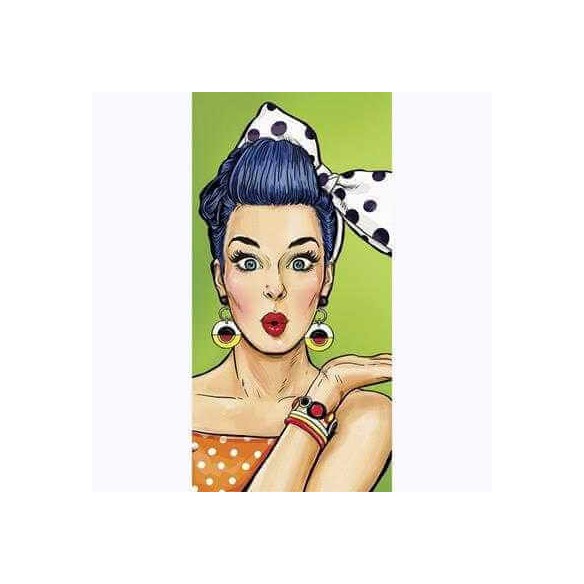 Painel Fotográfico Menina pop Art