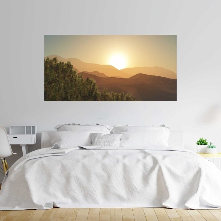 Painel Fotográfico Montanhas Nascer do Sol N07179