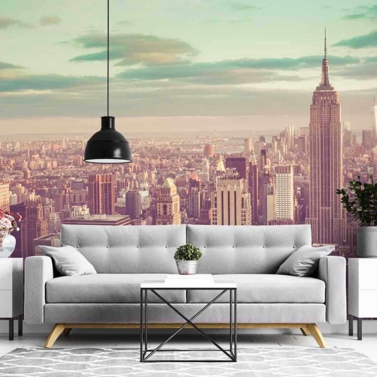 Painel Fotográfico New York, Manhattan com...