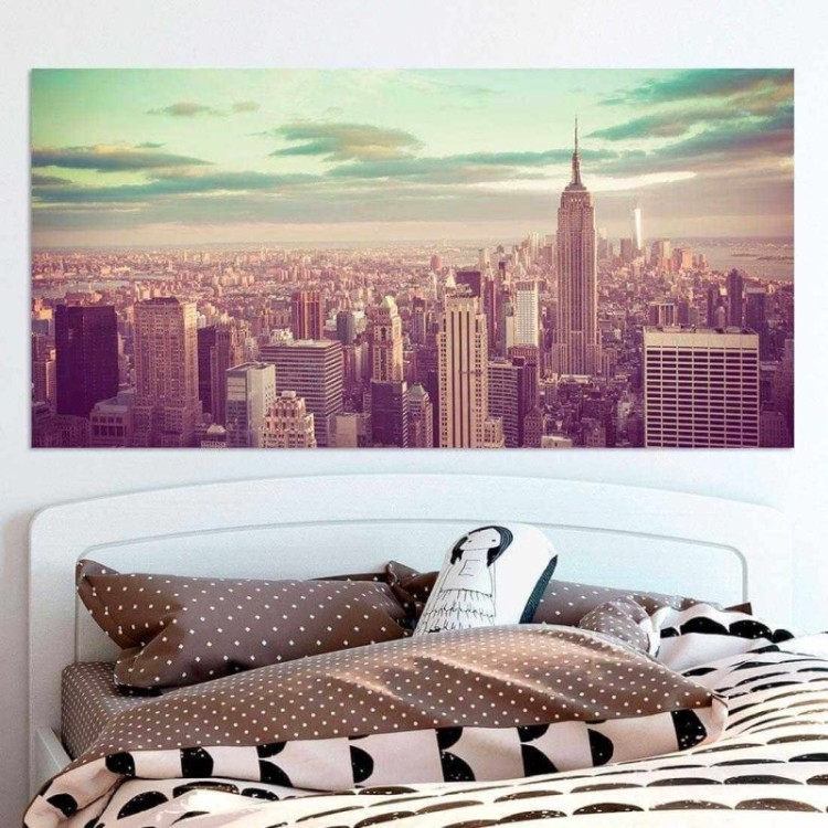 Painel Fotográfico New York, Manhattan com...