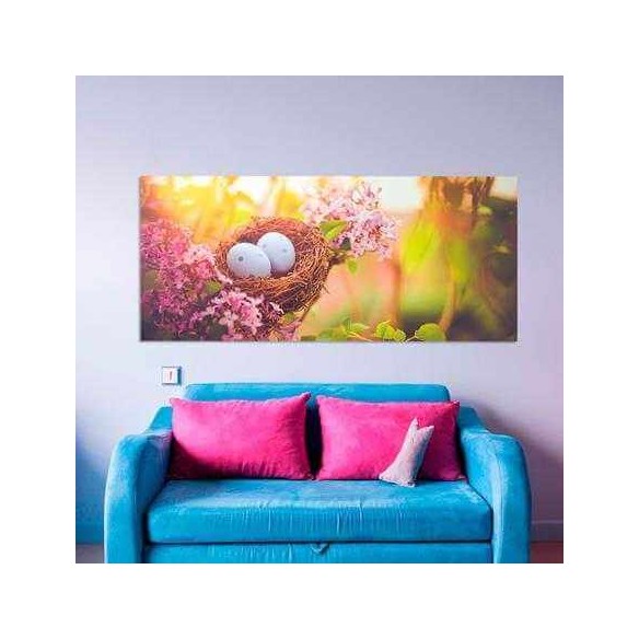 Painel Fotográfico Ninho de Pássaros