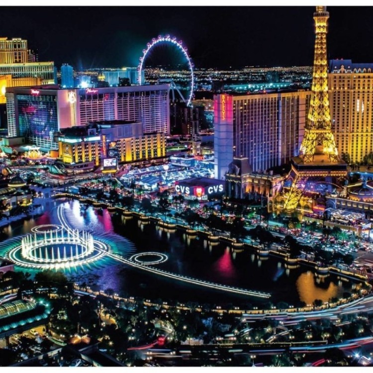 Painel Fotográfico Noite em Las Vegas  N017144