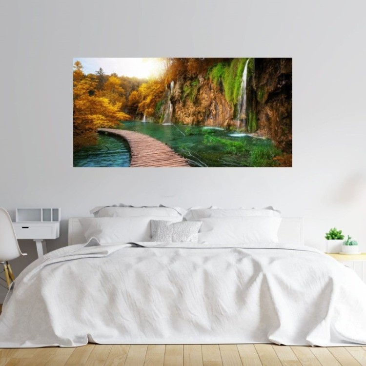 Painel Fotográfico Paisagem Cachoeira N014275