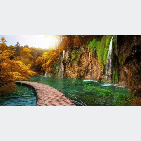 Painel Fotográfico Paisagem Cachoeira N014275