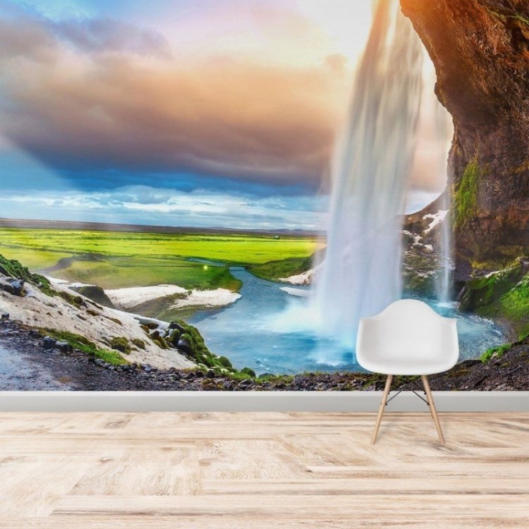 Painel Fotográfico Paisagem Cachoeira N016135