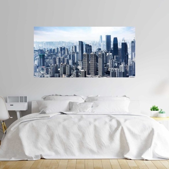Painel Fotográfico Paisagem Cidade Azul N07193