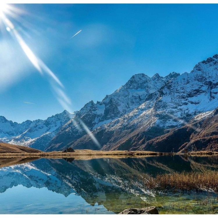 Painel Fotográfico Paisagem Montanha E Lago N09300