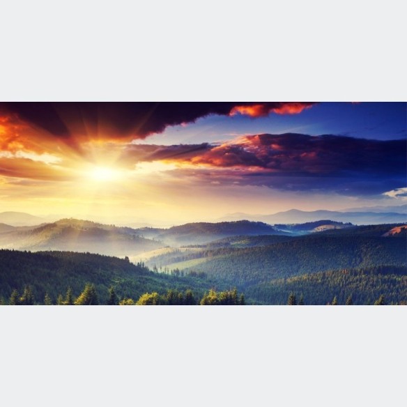 Painel Fotográfico Paisagem Montanhas  N012170