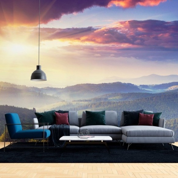 Painel Fotográfico Paisagem Montanhas  N012170