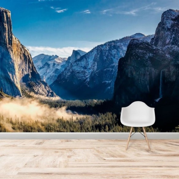 Painel Fotográfico Paisagem Montanhas N014277
