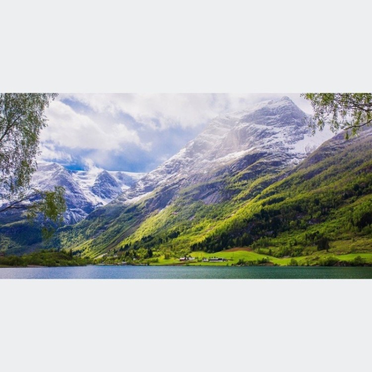Painel Fotográfico Paisagem Montanhas N014293