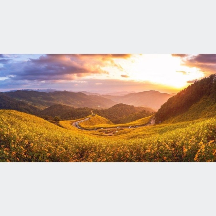 Painel Fotográfico Paisagem Montanhas N016131