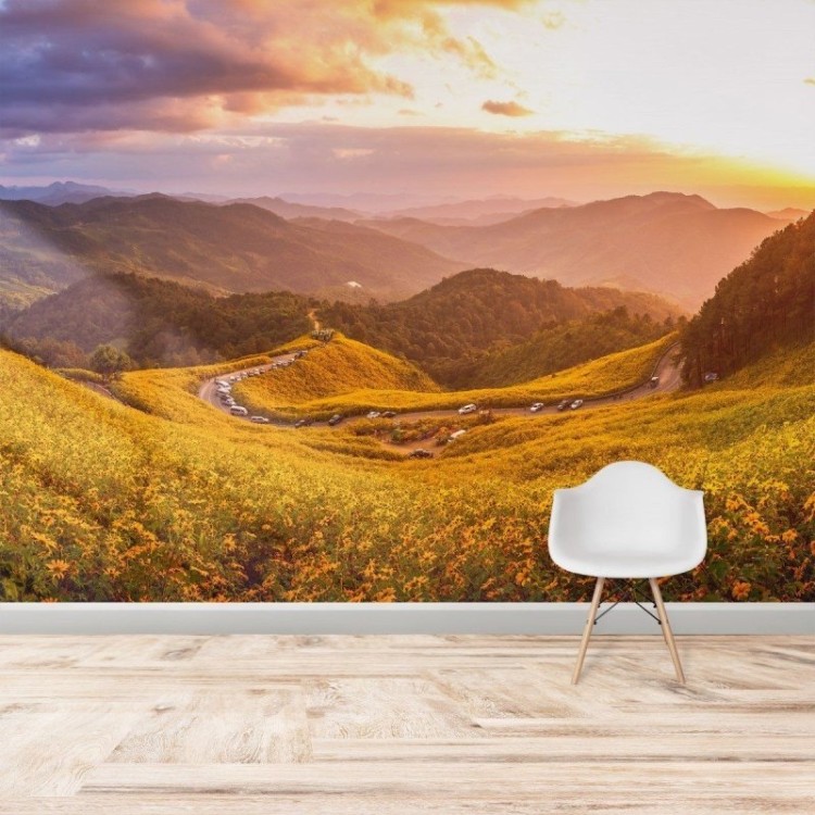 Painel Fotográfico Paisagem Montanhas N016131