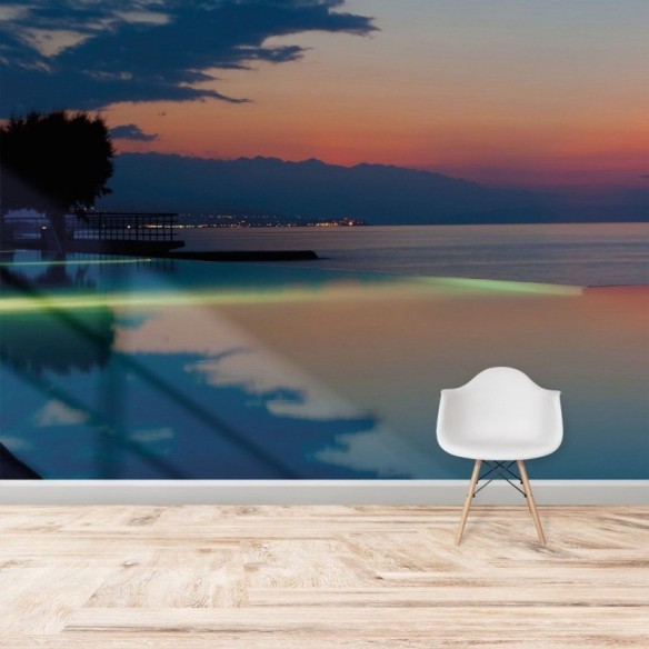 Painel Fotográfico Paisagem Nascer Do Sol N016107