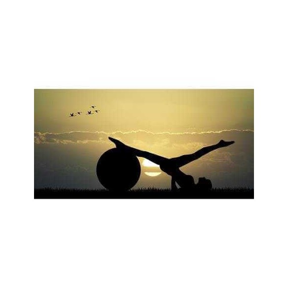 Painel Fotográfico Pilates Por do Sol 25590348