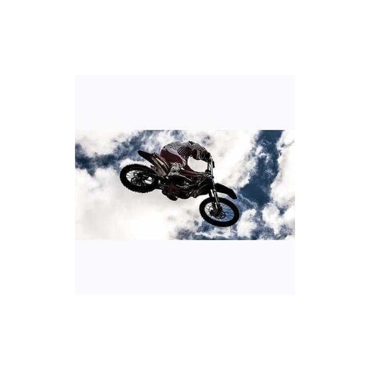 Painel Fotográfico Piloto de Motocross no Céu