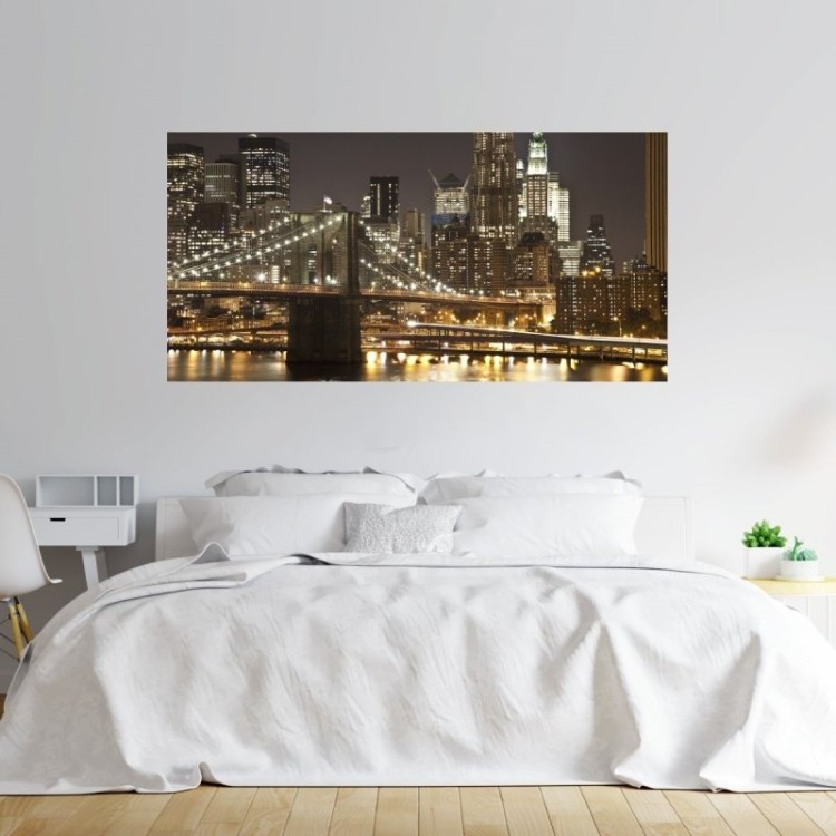 Painel Fotográfico Ponte do Brooklyn NY N012175