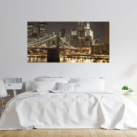 Painel Fotográfico Ponte do Brooklyn NY N012175