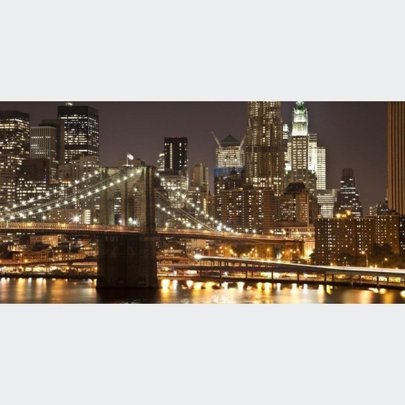 Painel Fotográfico Ponte do Brooklyn NY N012175