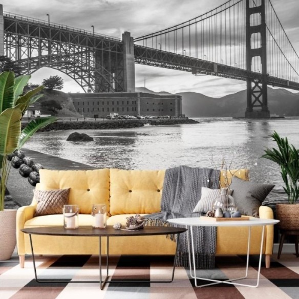 Painel Fotográfico Ponte Golden Gate N012186