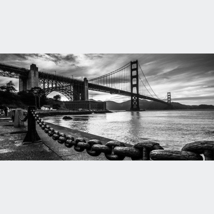 Painel Fotográfico Ponte Golden Gate N012186