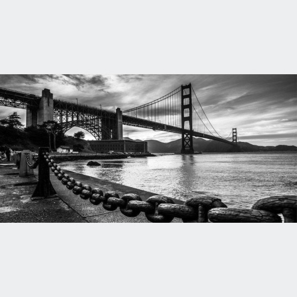 Painel Fotográfico Ponte Golden Gate N012186