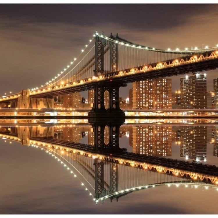 Painel Fotográfico Ponte Nova York  N012179