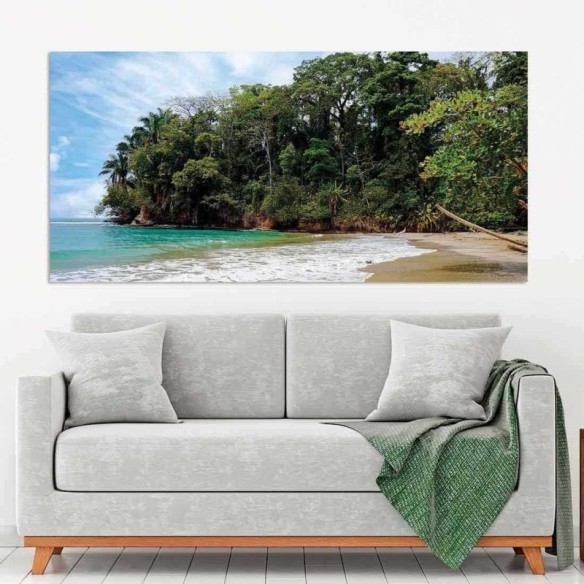 Painel Fotográfico Praia costa Rica