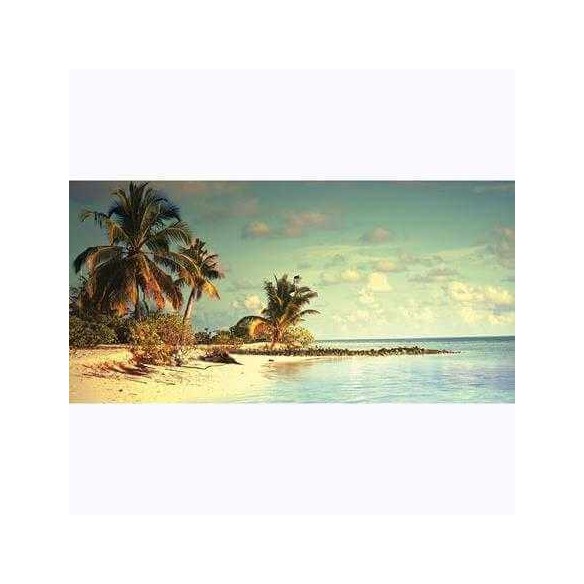 Painel Fotográfico Praia Maldivas