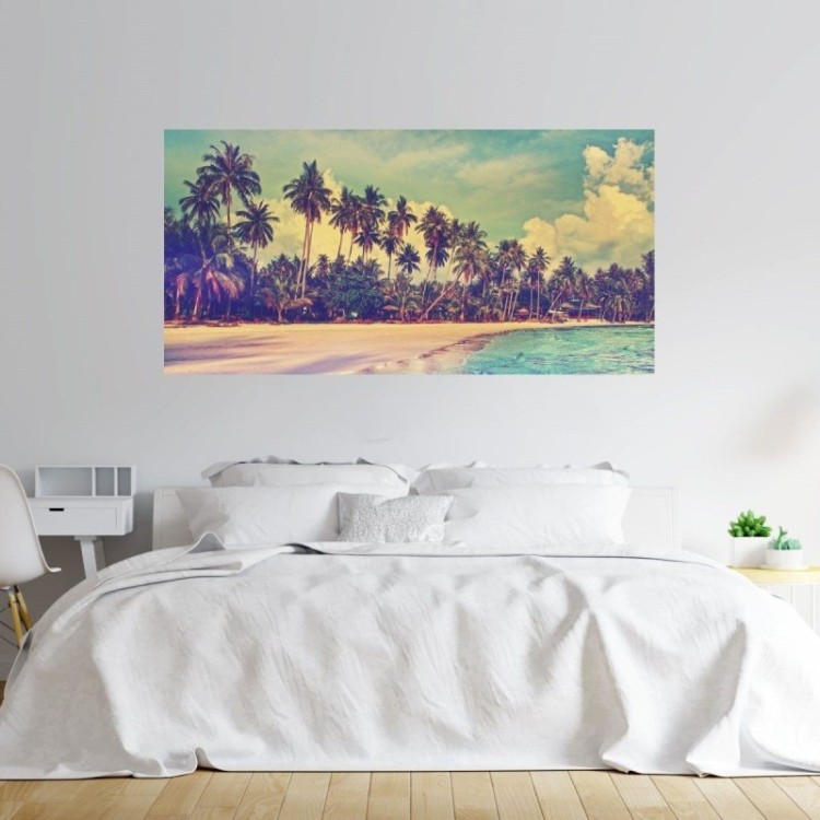 Painel Fotográfico Praia Tropical N012187