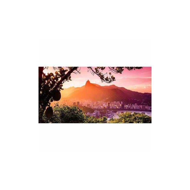 Painel Fotográfico Prédios na Beira-mar com...