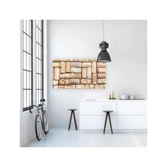 Painel Fotográfico Rolha Vinho Cozinha 187463741