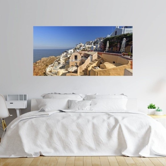 Painel Fotográfico Santorini N014295
