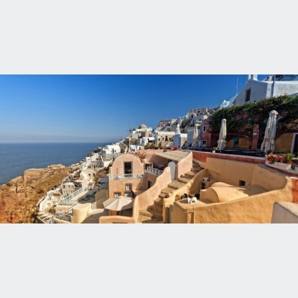 Painel Fotográfico Santorini N014295