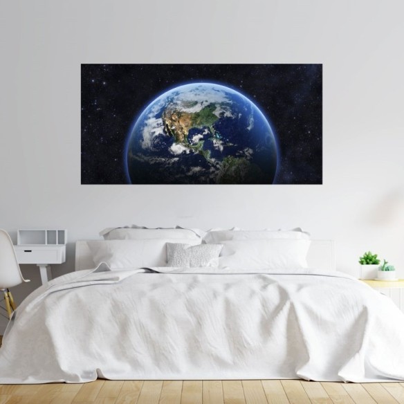 Painel Fotográfico Terra Do Espaço N012188