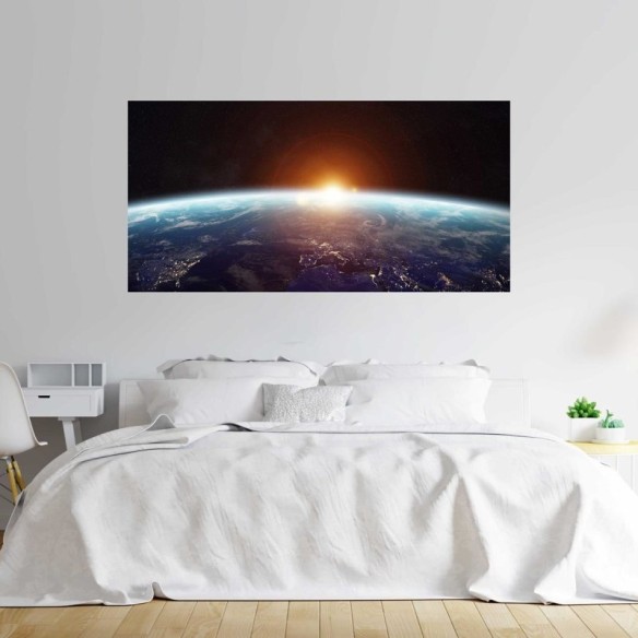 Painel Fotográfico Terra Vista do Espaço N07185