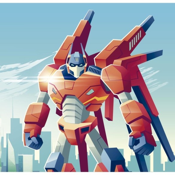 Painel Fotográfico Transformers Prédios N07198