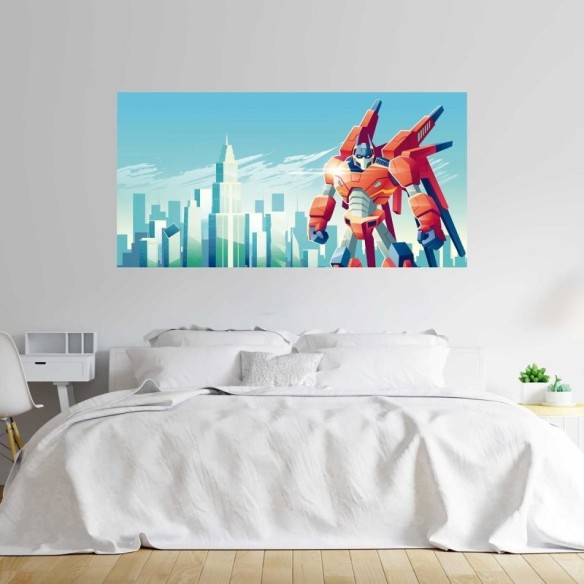 Painel Fotográfico Transformers Prédios N07198