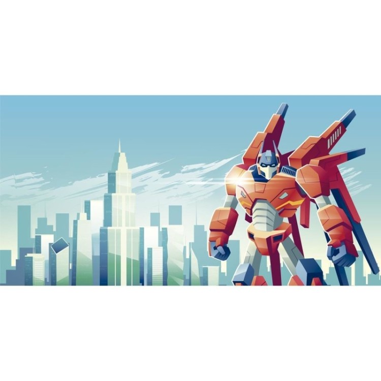 Painel Fotográfico Transformers Prédios N07198