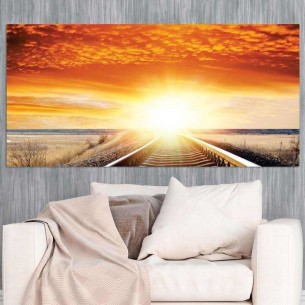 Painel Fotográfico Trilho...