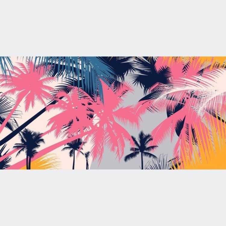 Painel Fotográfico Tropical Palmeiras N014278