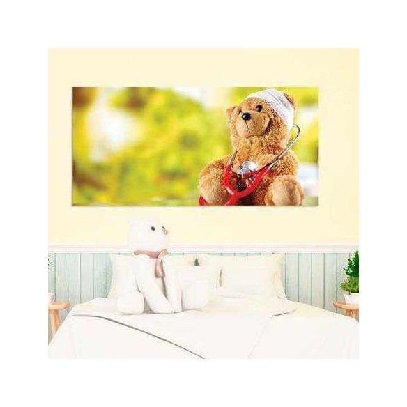 Painel Fotográfico Urso urso Teddy Médico