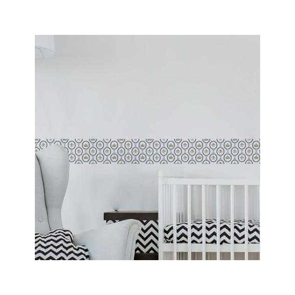Faixa Border Adesivo Príncipe Baby 400