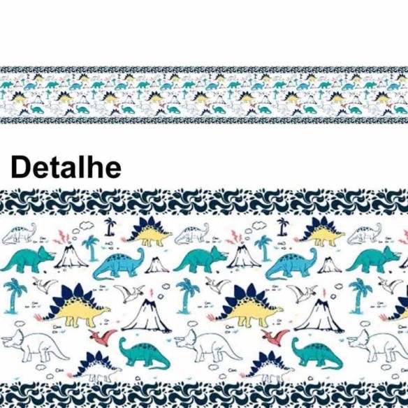 Faixa Border Adesivo Dinossauros Infantil 10623