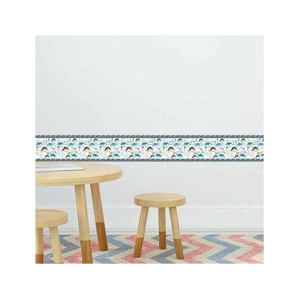 Faixa Border Adesivo Dinossauros Infantil 10623