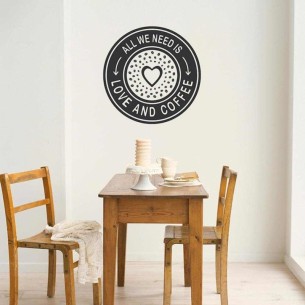 Adesivo Decorativo - ALL WE...